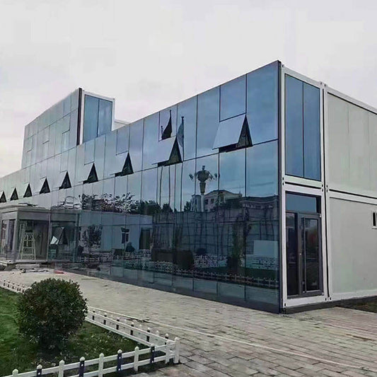 Container House Fully Assembled Modular Double Bedroom Prefab House Sale Custom Customized Pvc Box Wall Window