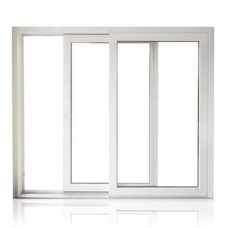 Ventanas corredizas de PVC, ventanas con pantalla para edificios, fábrica de fabricantes de puertas y ventanas