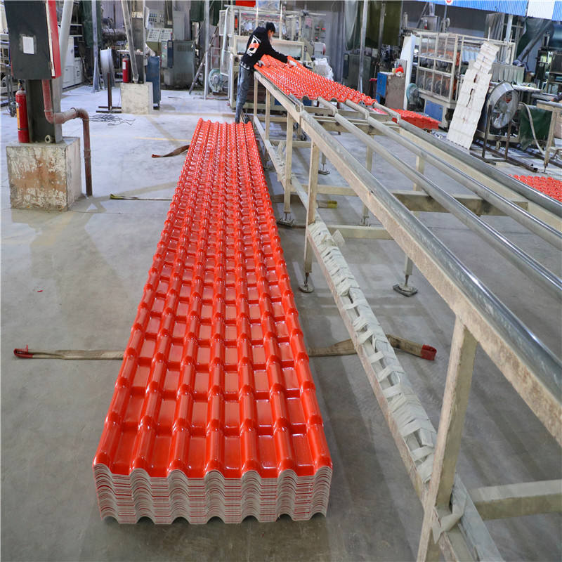 Tejas de PVC, teja corrugada de PVC, lámina para tejados de plástico corrugado español