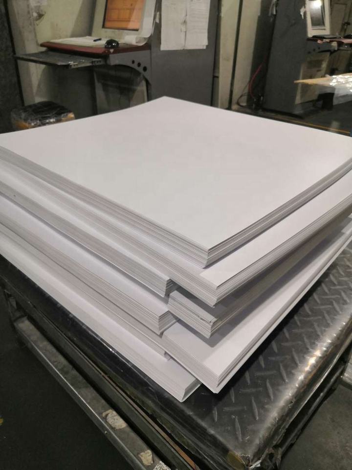 Hoja de PVC de impresión de inyección de tinta blanca para hojas de tarjetas