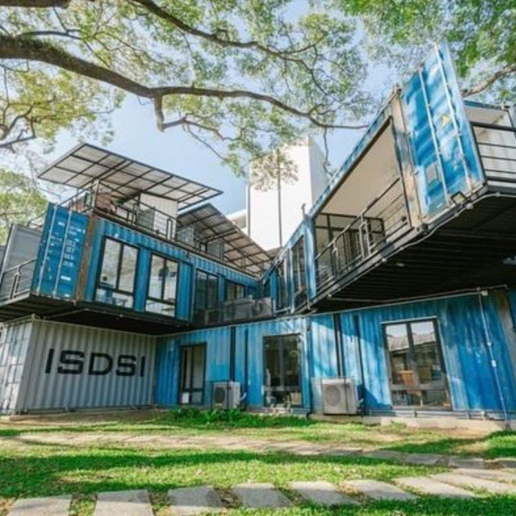 Container Homes 20ft Prefab Shipping Tiny House Kit Modular Mobile Prefab House