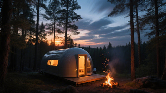 Live Beyond Limits: Discover the Future with a Space Capsule House