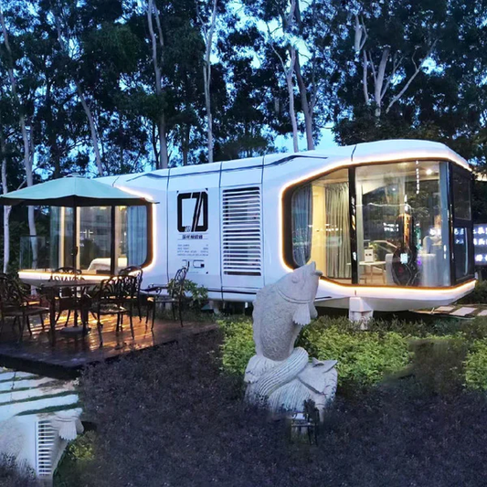 Space Capsule Prefabricated Houses: The Future of Sustainable Living?