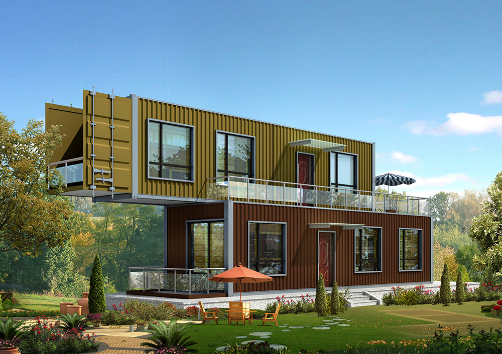 Tech Container House The counterattack of the container ultra-high-tech container house ...