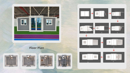 Experience Versatility with Double Wing Expandable Container Homes