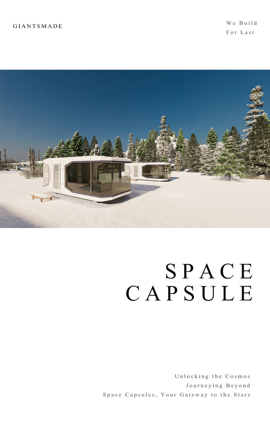 Future Living, Space Pod Dreams! Explore a New Beginning in the Cosmos