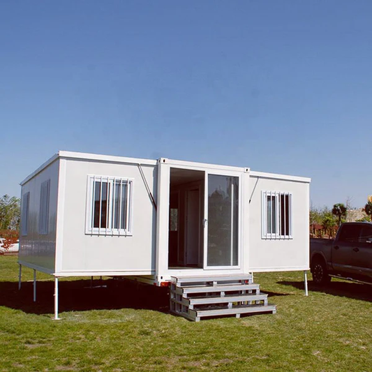 Unfolding Possibilities: The Innovative Folding &amp; Double Wings Prefab House