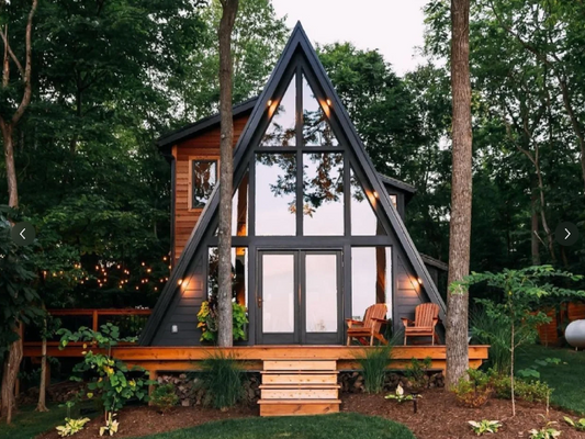 Triangle Wooden Hut