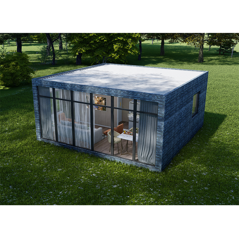 Сборный контейнерный дом с двумя спальнями для отдыха и отпуска 20 футов 0r 40 футов 