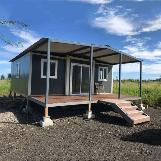 Prefab House Luxury Folding & Double Wings Container Homes