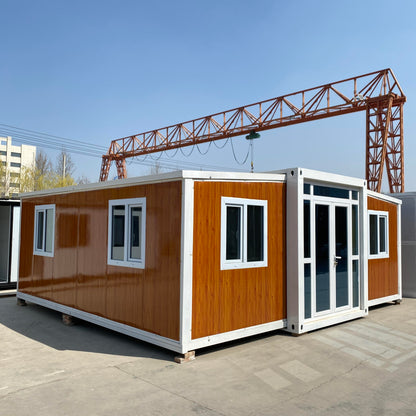 Prefab expandable container house
