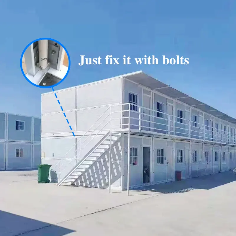 Shipping folding houses 40 ft house container