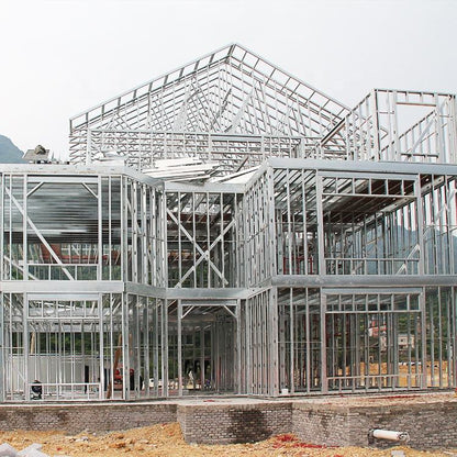 Prefab House Light Steel Home Prefabricated Steel Frame Villa