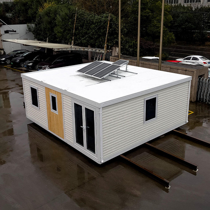 Prefabricated expandable modular house hurricane-proof prefab smart container home