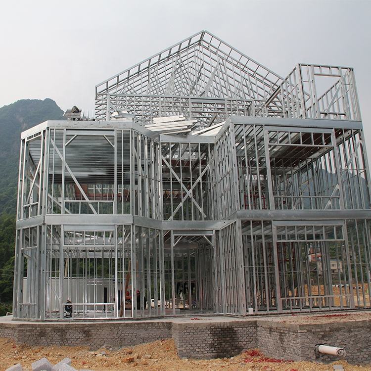 Steel Structure Luxury Prefab Home Prefab Villa Prefab House