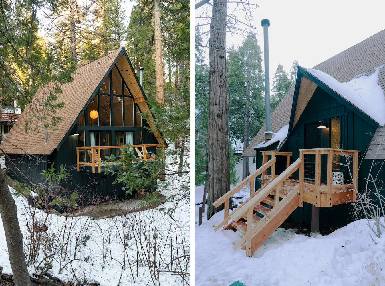 A-Frame Low-rise Villa Modular Home Prefab Tiny Triangle House – Giantsmade