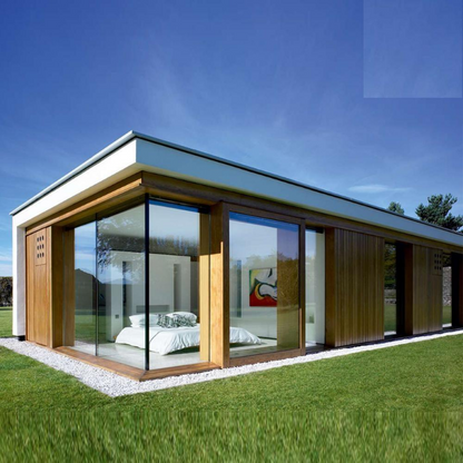 Building Material Supplier Wood Light Steel Tiny Prefabricated Container Prefab Houses