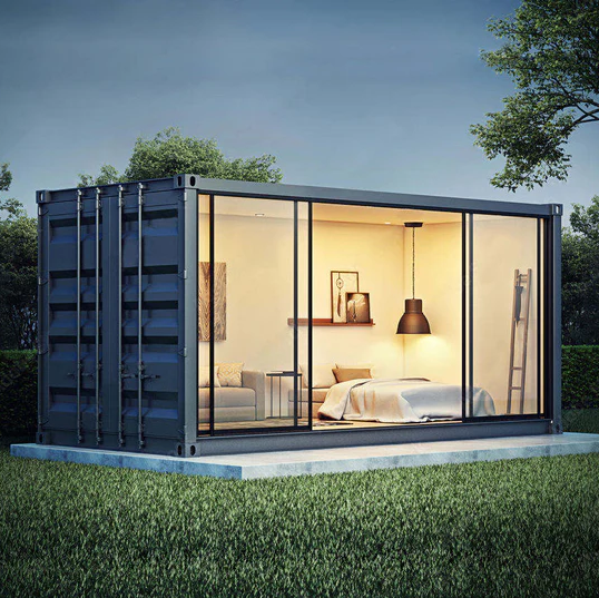 Prefab Cabin Container House Modern Design Prefabricated Steel Structure Container Houses