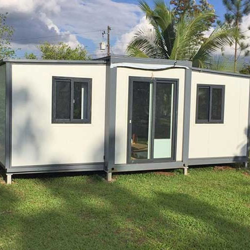 Light Steel Structure Extendable Prefab Container House Luxury Container House