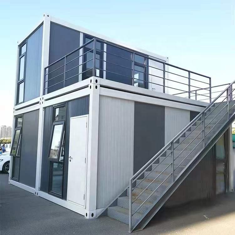 Casa modular prefabricada de contenedor de montaje rápido de 20 pies 