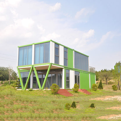 Luxury Two storey shipping container house