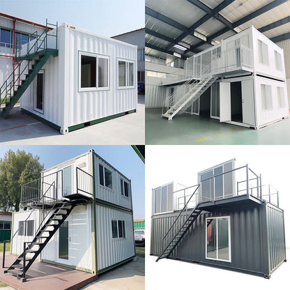 Foldable home 40ft prefabricated standard luxury container house