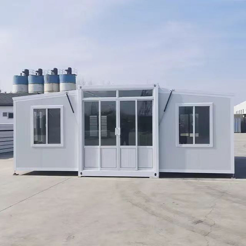 Double-wing folding box movable room mobile foldable container room