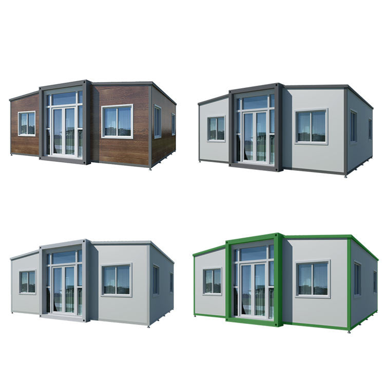 20ft 40ft Luxury modern prefab container foldable  house