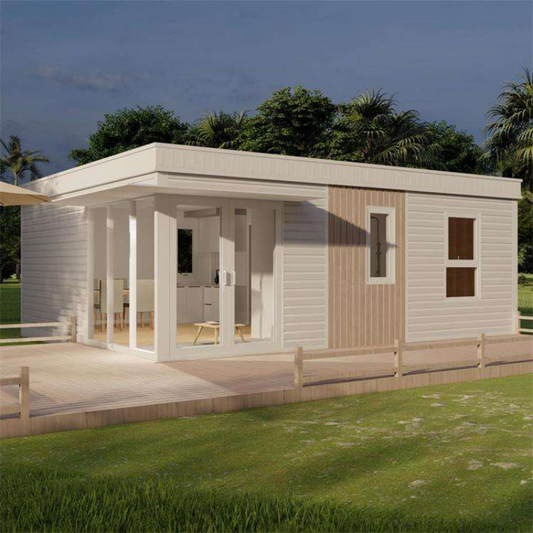 Prefabricated expandable modular house hurricane-proof prefab smart container home