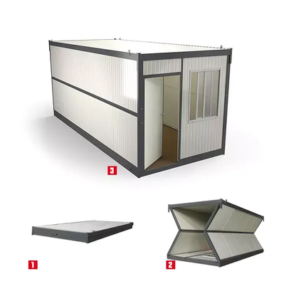 Prefabricated potable foldable container office prefab container homes