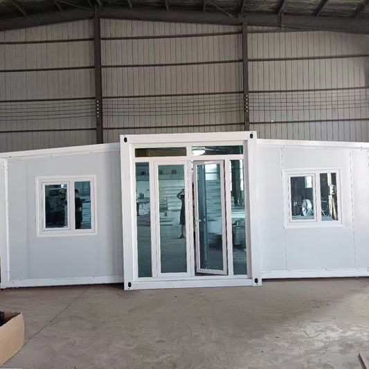 Folding prefab house expandable 20ft 30ft 40ft container home
