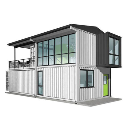 40ft Luxury prefab hotel flat pack container house