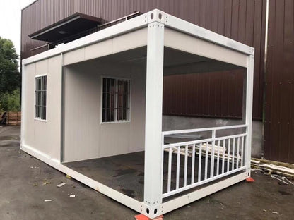 Prefabricated potable foldable container office prefab container homes