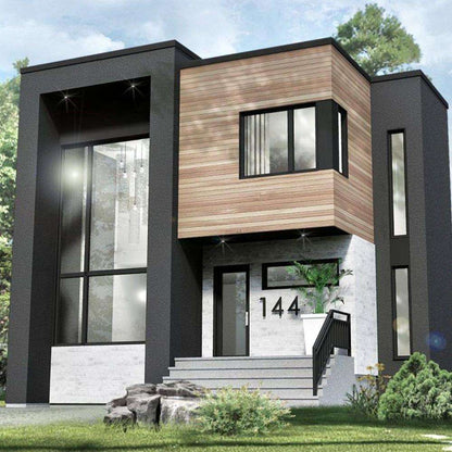 Steel Structure Prefab Modern Modular luxury villa Container home