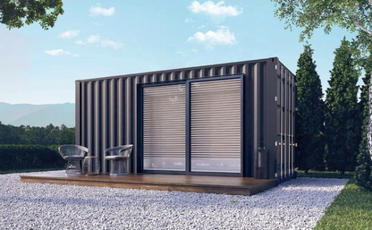 China supplier 20 40 foot luxury fabricated house 20ft prefab shipping container home houses