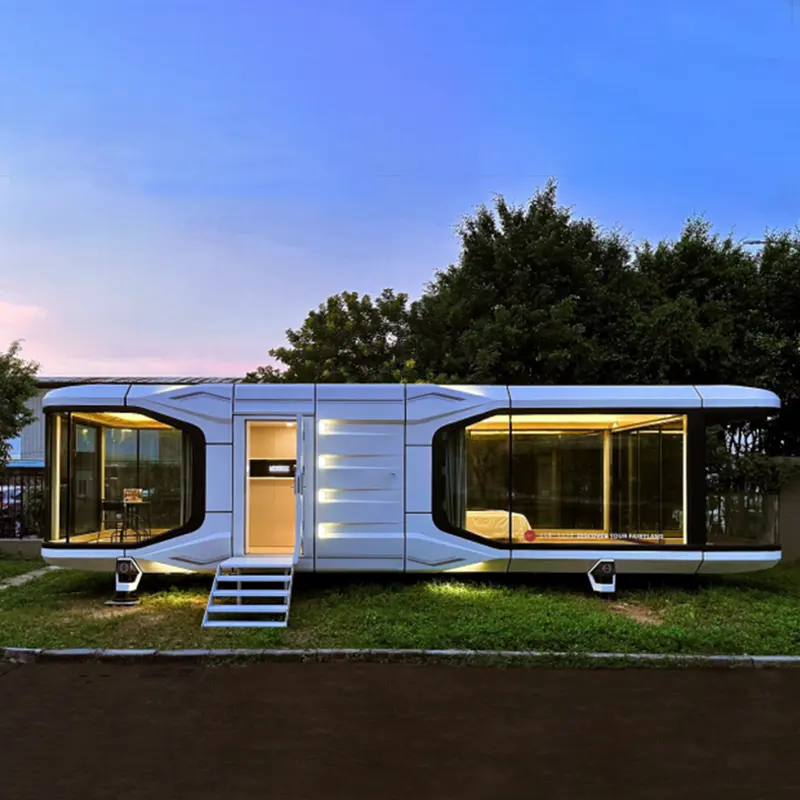 Metal Structure Mobile Space Capsule House Home