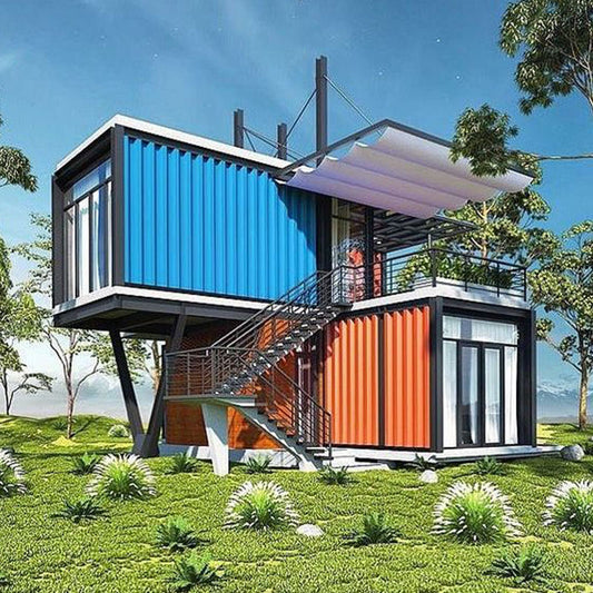 20ft 40ft Folding container Restaurant & Bar build prefab house