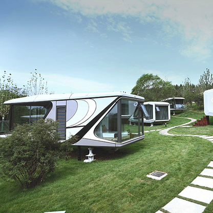 Metal Structure Mobile Space Capsule House Home