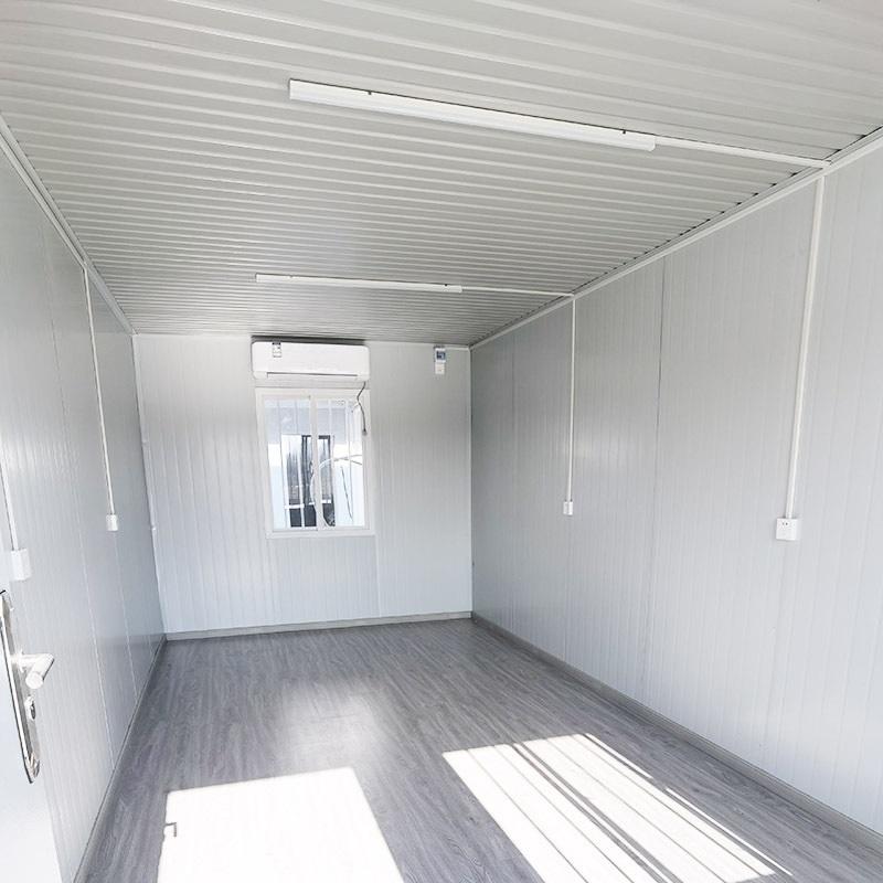 Portable modern prefab house for living / office / shop / warehouse