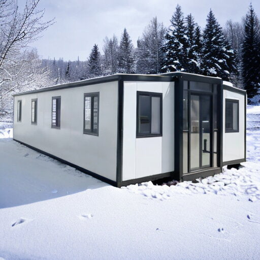 Three-in-one expandable container house