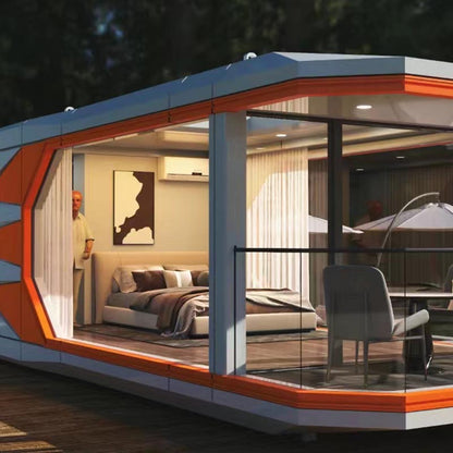 Portable space capsule luxury living house