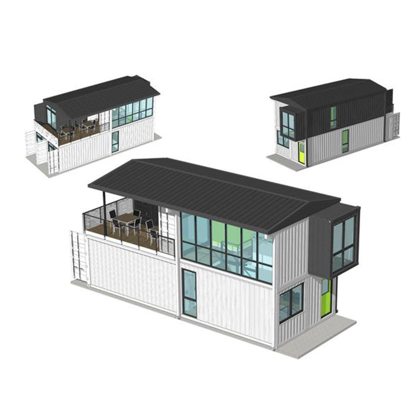 20ft 40ft Modular folding container warehouse build prefab house