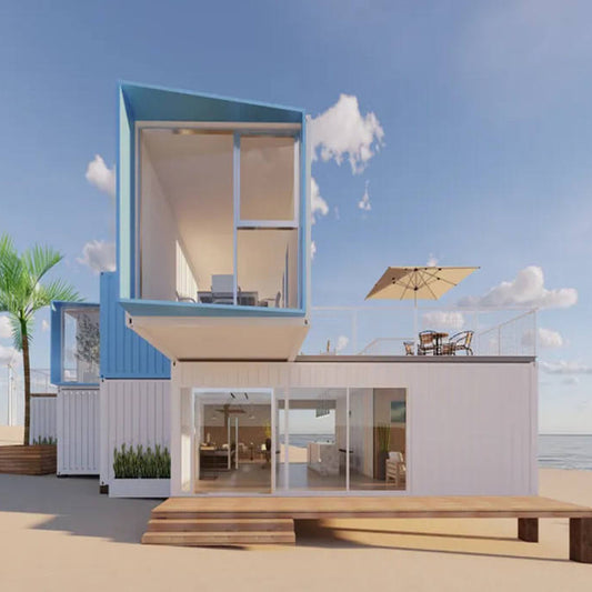 Residential container house villas