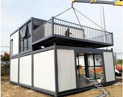 Prefab 2 3 4 bedroom house prefabricated flat pack living container home