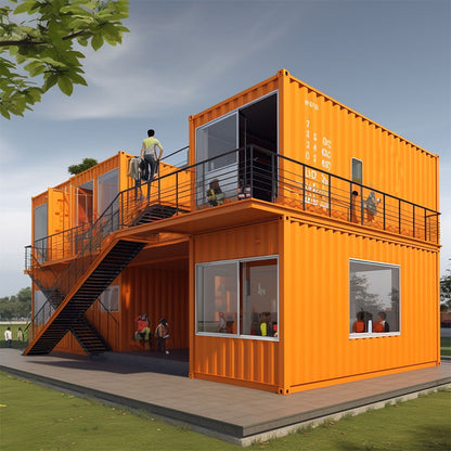 10ft&20ft Prefabricated prefab portable foldable folding container house