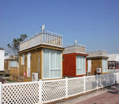 Residential container house villas