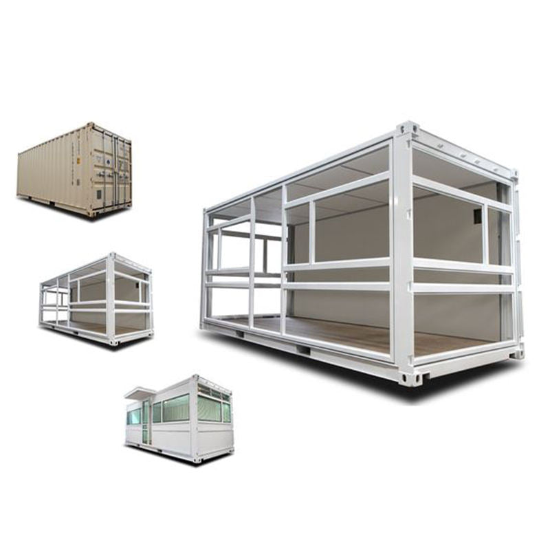 20ft 40ft Modular folding container warehouse build prefab house