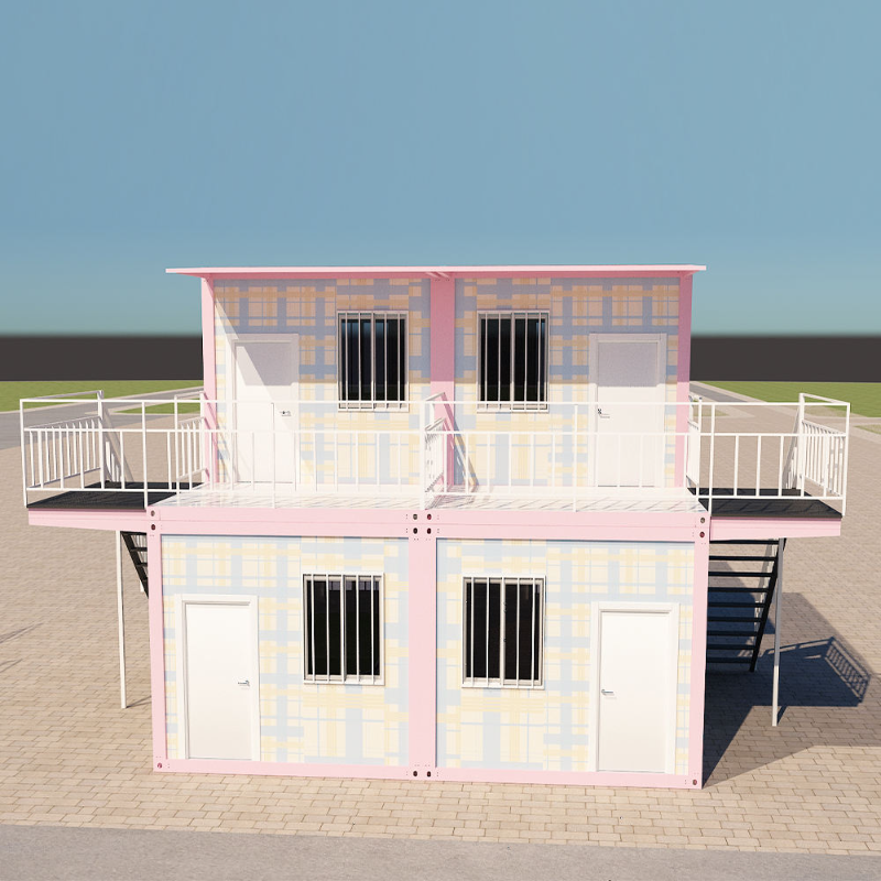 Casa modular prefabricada amigable de alta calidad Cómoda casa tipo villa