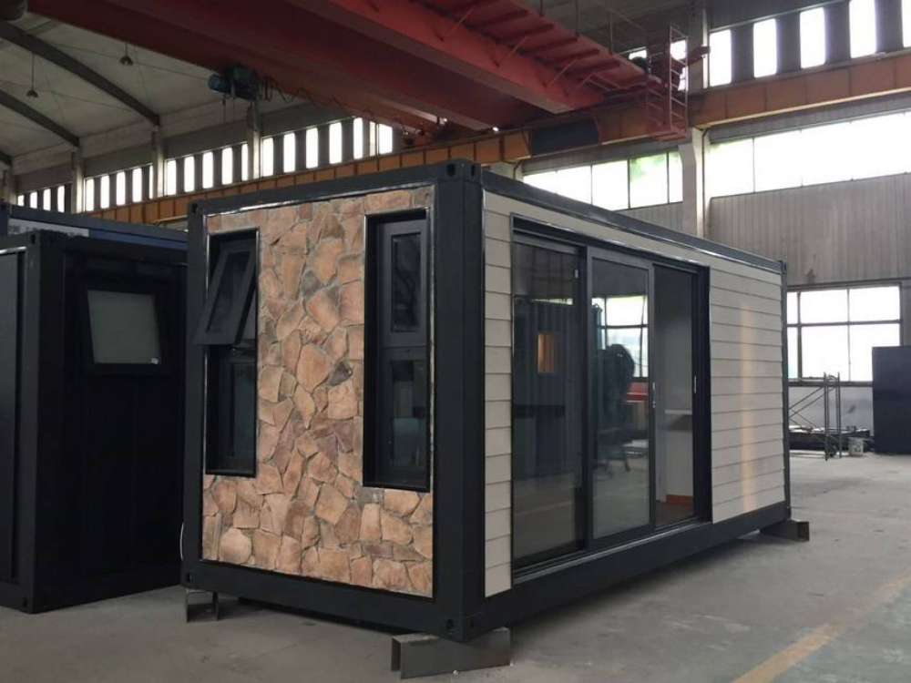 Cheap Hydraulic Showroom Portable Ready Made Prefab Container House Prefabricated