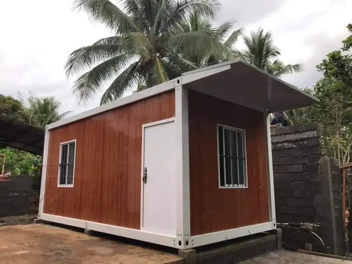 Portable Container Steel Prefabricated House Office Mobile 20ft Container House